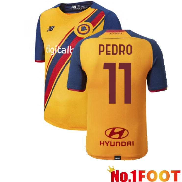 AS Roma（PEDRO 11）Third Jersey Yellow 2021/2022