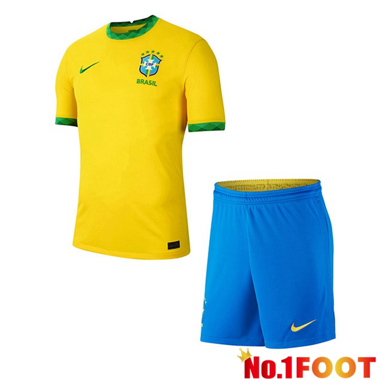 Brazil Kids Home Jersey 2020/2021