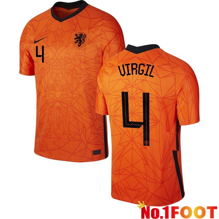 Netherlands (VIRGIL 4) Home Jersey 2020/2021