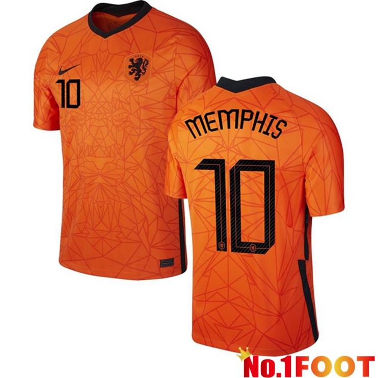 Netherlands (MEMPHIS 10) Home Jersey 2020/2021