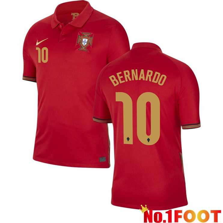 Portugal (BERNARDO 10) Home Jersey 2020/2021