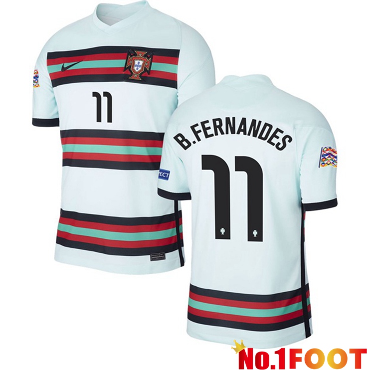 Portugal (B.FERNANDES 11) Away Jersey 2020/2021