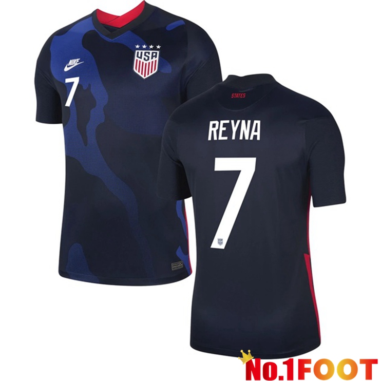 USA (REYNA 7) Away Jersey 2020/2021