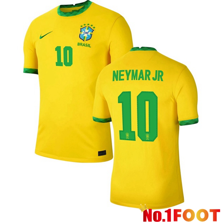 Brazil (NEYMAR JR 10) Home Jersey 2020/2021