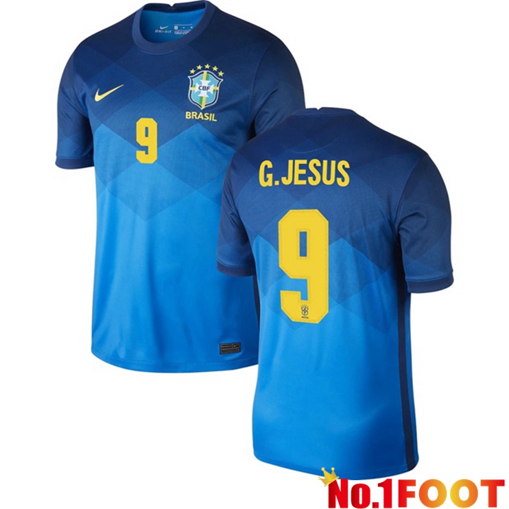 Brazil (G.JESUS 9) Away Jersey 2020/2021