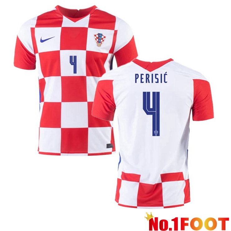 Croatia (PERIŠIĆ 4) Home Jersey 2020/2021