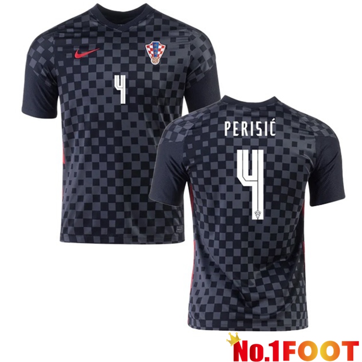 Croatia (PERIŠIĆ 4) Away Jersey 2020/2021