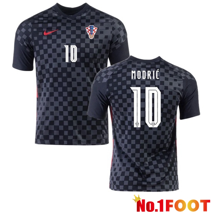 Croatia (MODRIĆ 10) Away Jersey 2020/2021