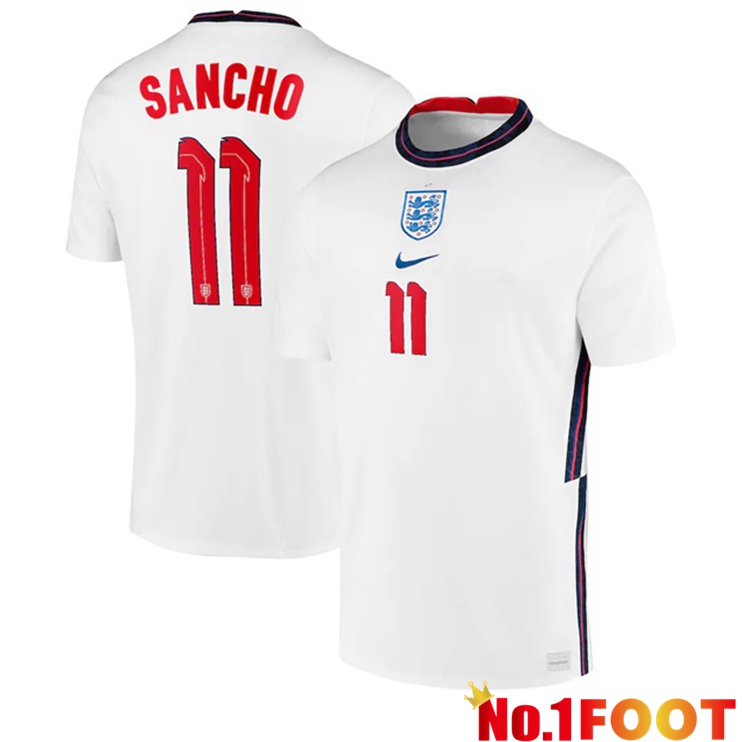 England (SANCHO 11) Home Jersey 2020/2021