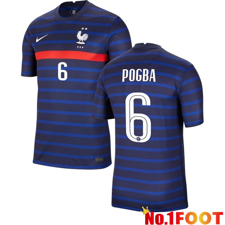 France (POGBA 6) Home Jersey 2020/2021