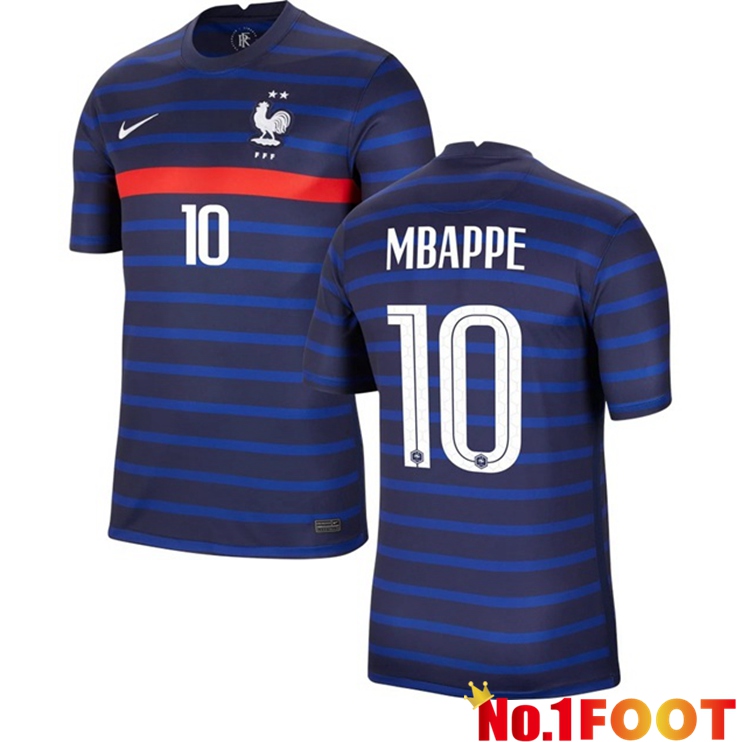 France (MBAPPE 10) Home Jersey 2020/2021 - Click Image to Close