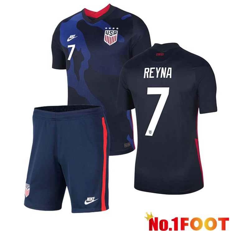 USA (REYNA 7) Kids Away Jersey 2020/2021