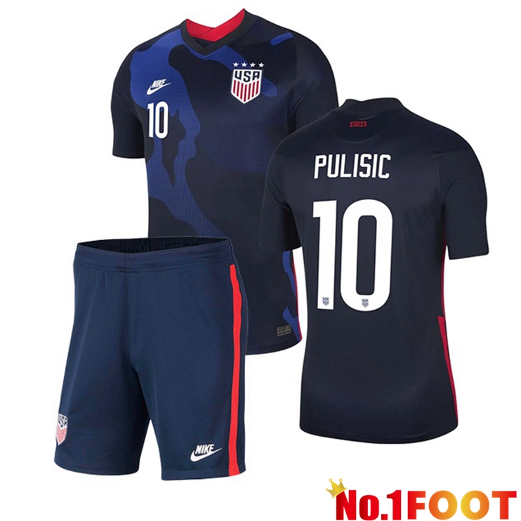 USA (PULISIC 10) Kids Away Jersey 2020/2021