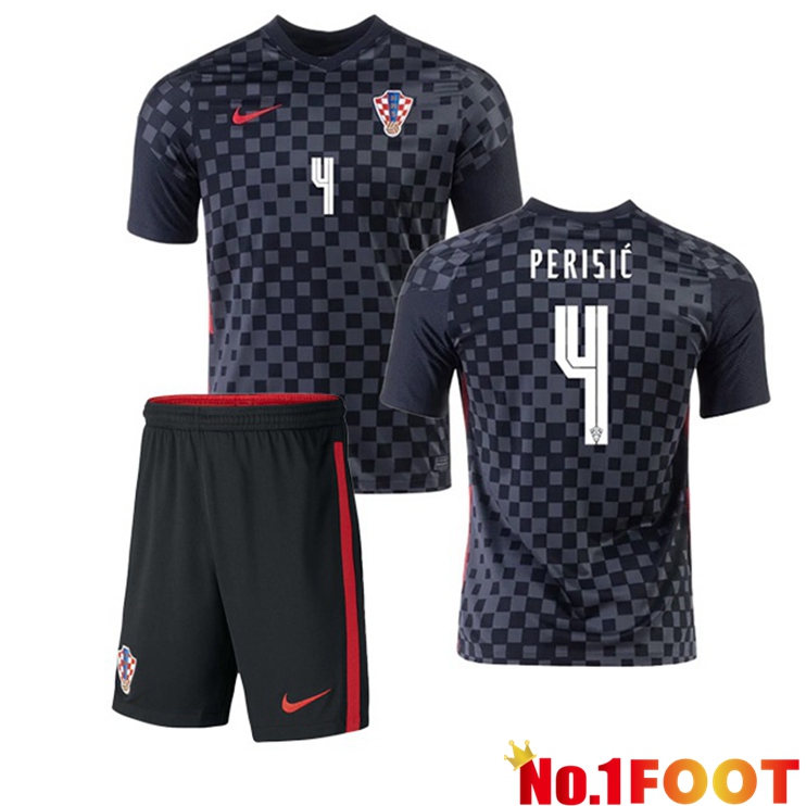 Croatia (PERIŠIĆ 4) Kids Away Jersey 2020/2021