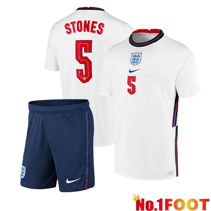 England (STONES 5) Kids Home Jersey 2020/2021