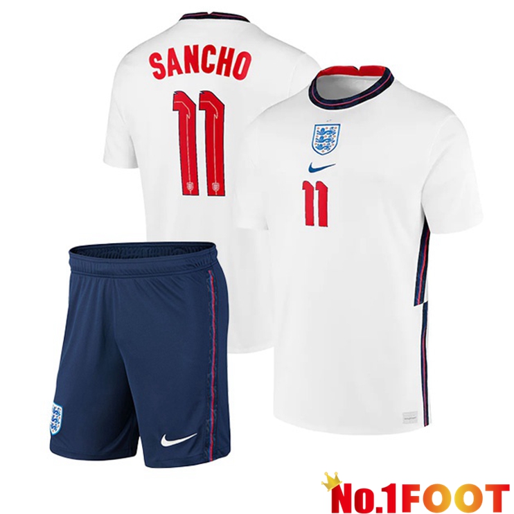 England (SANCHO 11) Kids Home Jersey 2020/2021