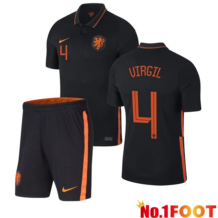 Netherlands (VIRGIL 4) Kids Away Jersey 2020/2021