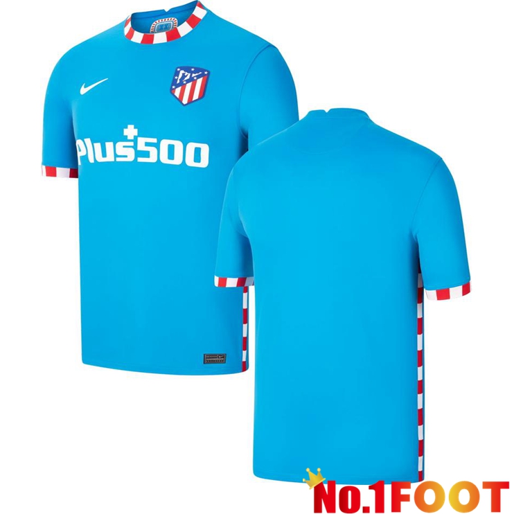 Atletico Madrid Third Jersey Blue 2021/2022