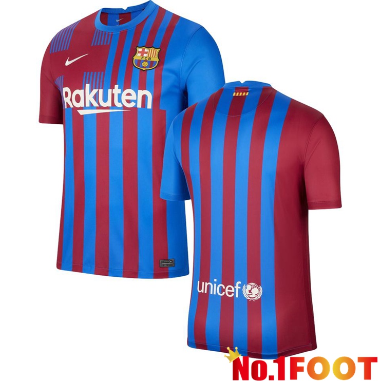 FC Barcelona Home Jersey Red/Blue 2021/2022