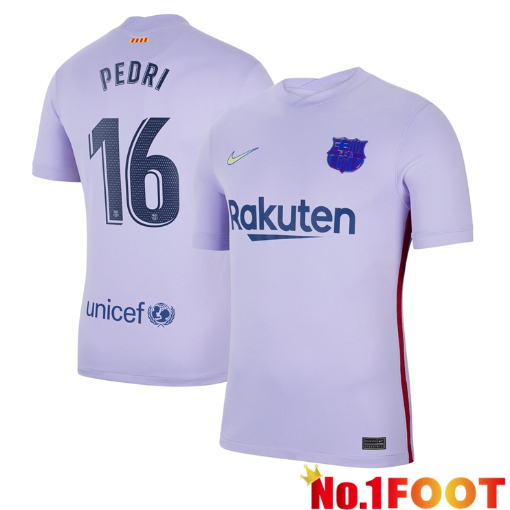 FC Barcelona (Pedri 16) Away Jersey Purple 2021/2022