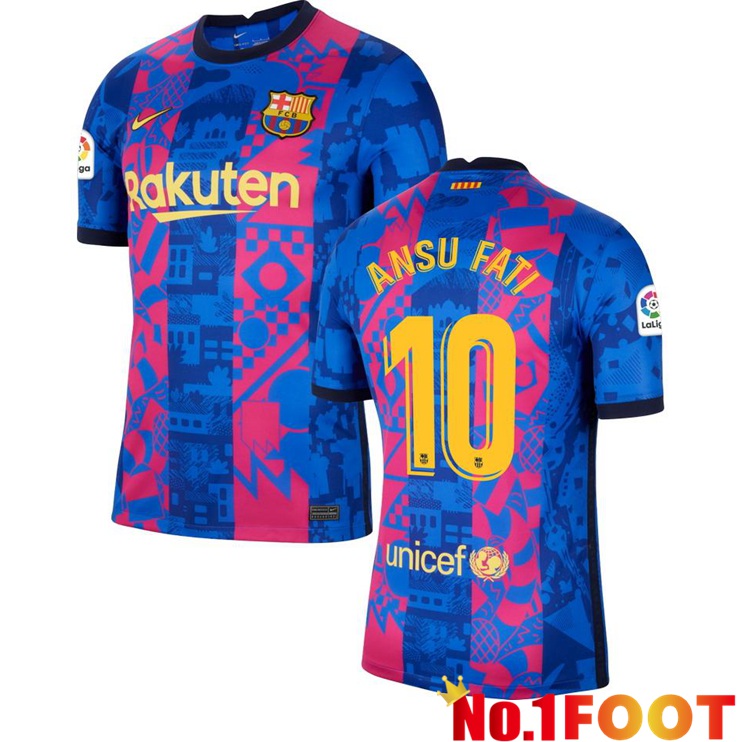 FC Barcelona (ANSU FATI 10) Third Jersey 2021/2022