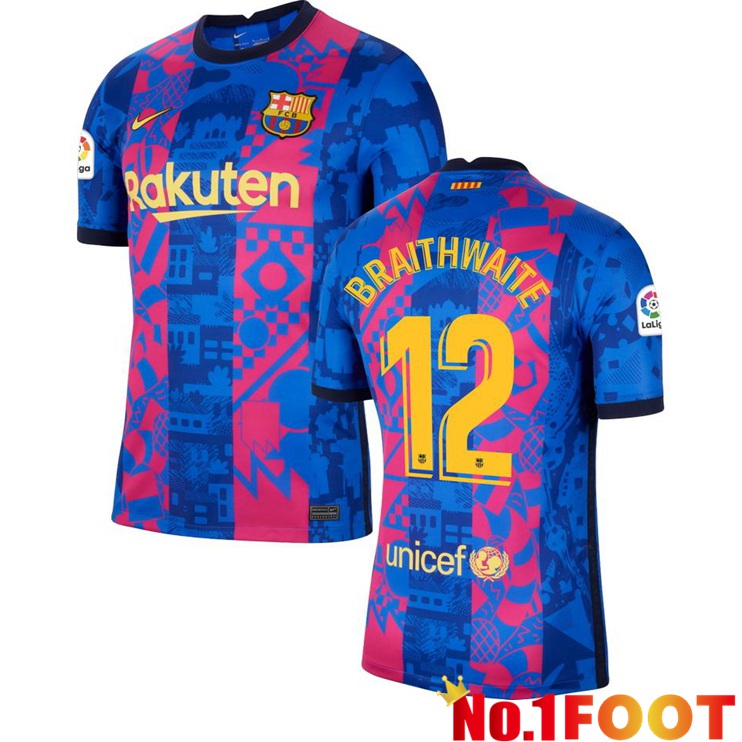 FC Barcelona (BRAITHWAITE 12) Third Jersey 2021/2022