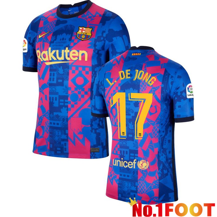 FC Barcelona (L.DE JONG 17) Third Jersey 2021/2022