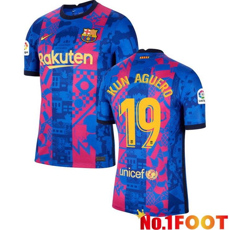 FC Barcelona (KUN AGUERO 19) Third Jersey 2021/2022