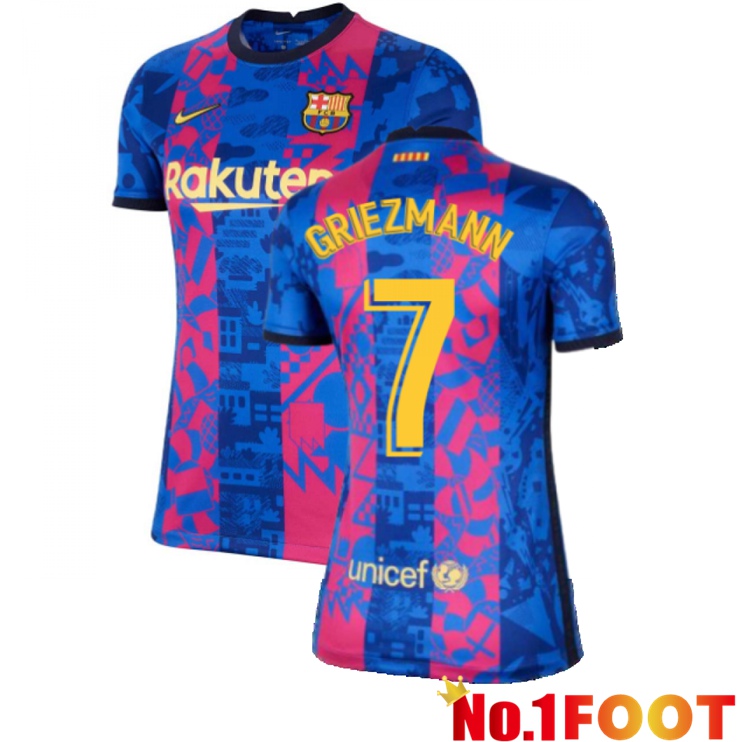 FC Barcelona (Griezmann 7) Womens Third Jersey 2021/2022