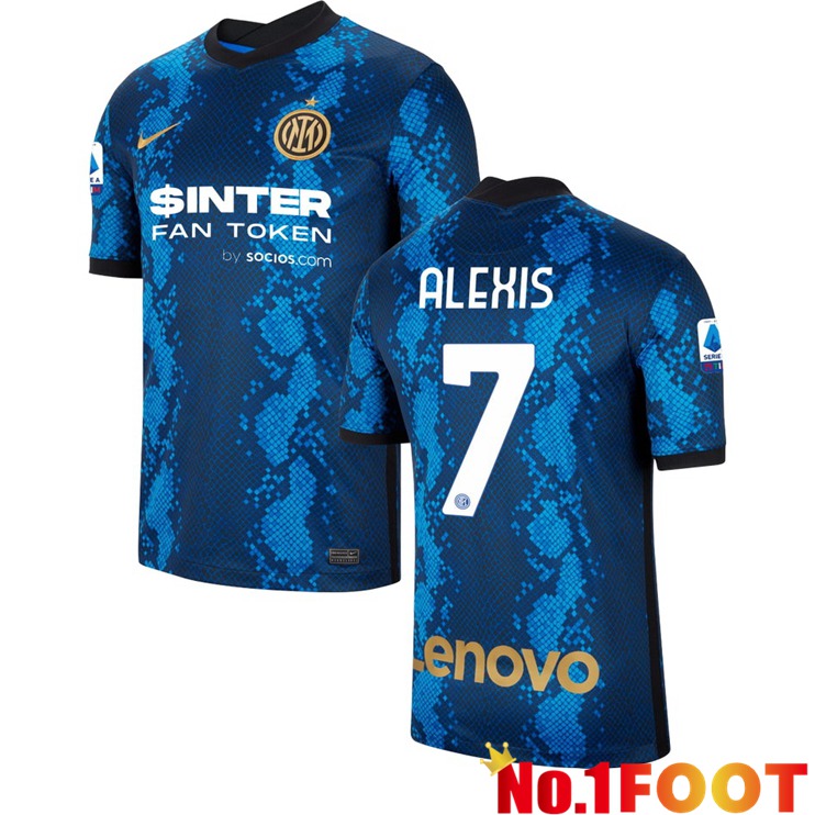 Inter Milan（ALEXIS 7）Home Jersey Blue 2021/2022