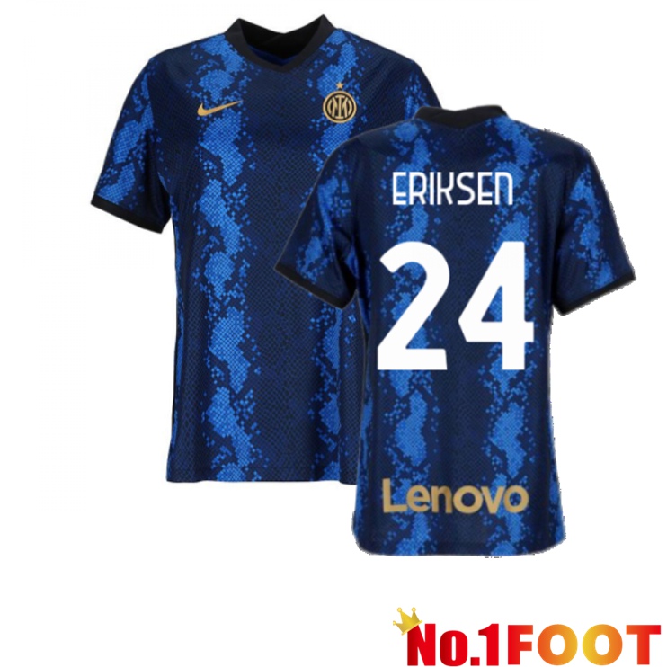 Inter Milan（ERIKSEN 24）Womens Home Jersey Blue 2021/2022