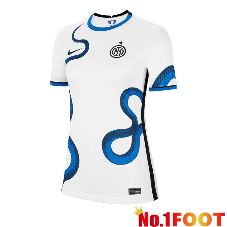 Inter Milan Womens Away Jersey White 2021/2022