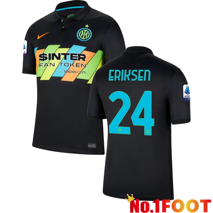 Inter Milan（ERIKSEN 24）Third Jersey Black 2021/2022