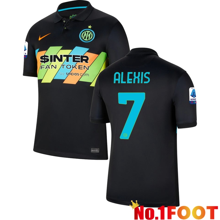 Inter Milan（ALEXIS 7）Third Jersey Black 2021/2022