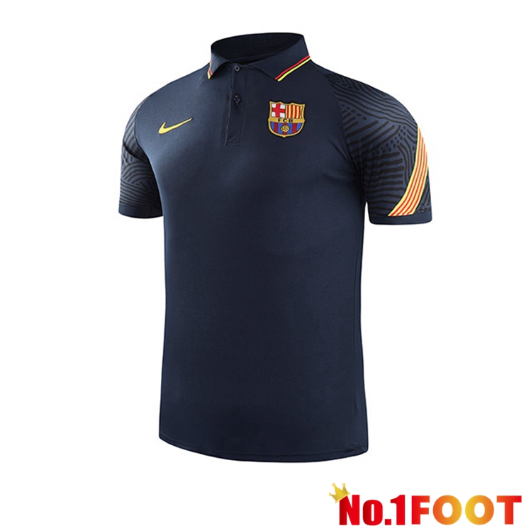 FC Barcelona Polo Shirt Grey Fonce 2021/2022