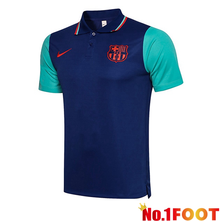 FC Barcelona Polo Shirt Blue 2021/2022