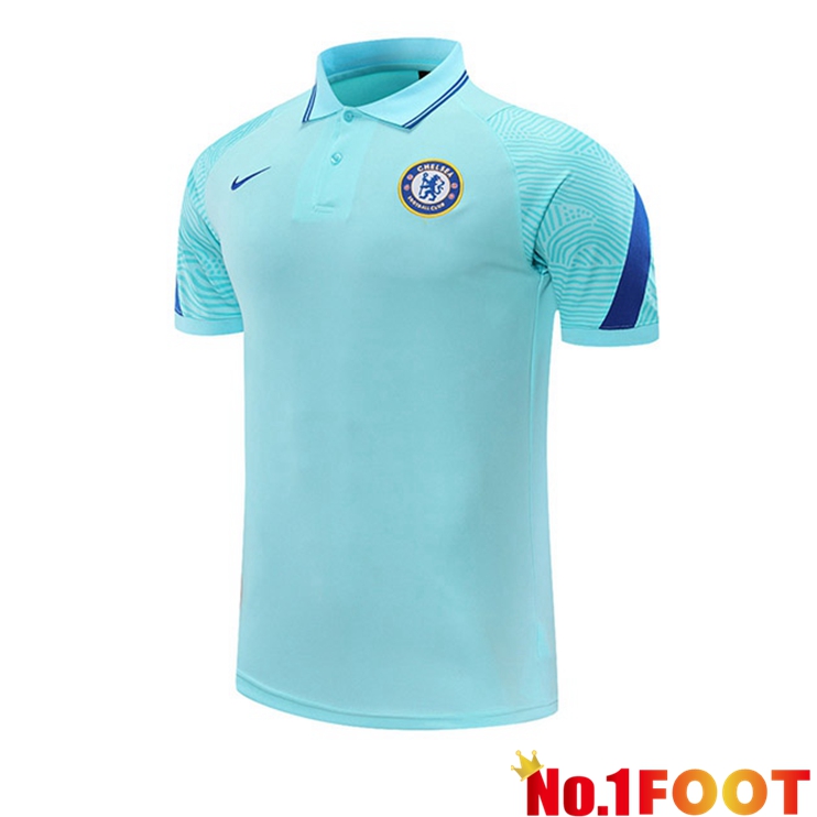 FC Chelsea Polo Shirt Blue 2021/2022