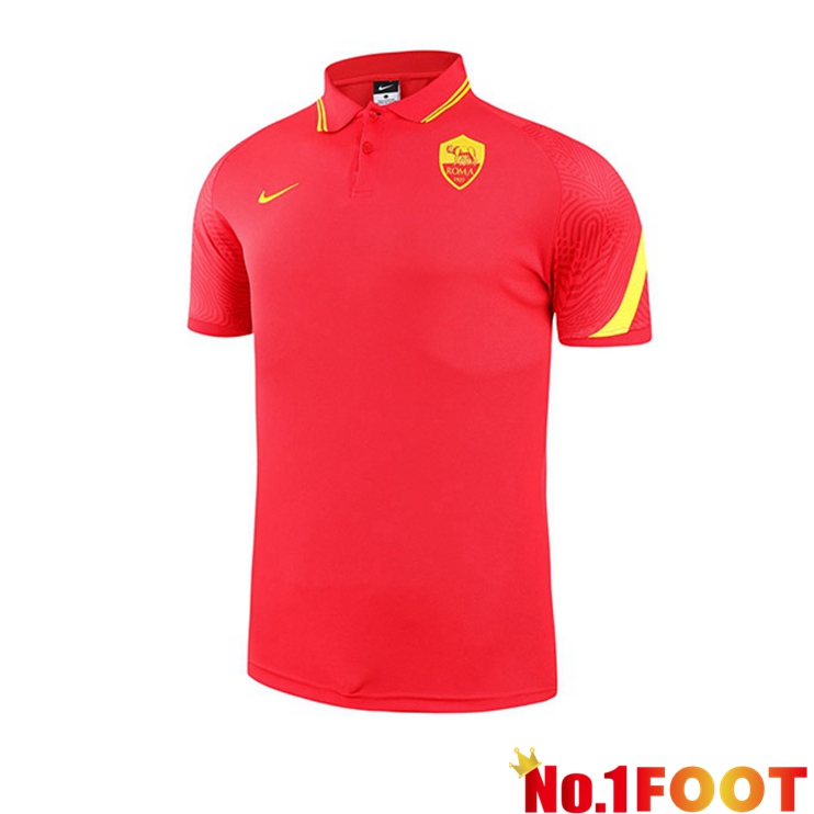 AS Roma Polo Shirt Red 2021/2022