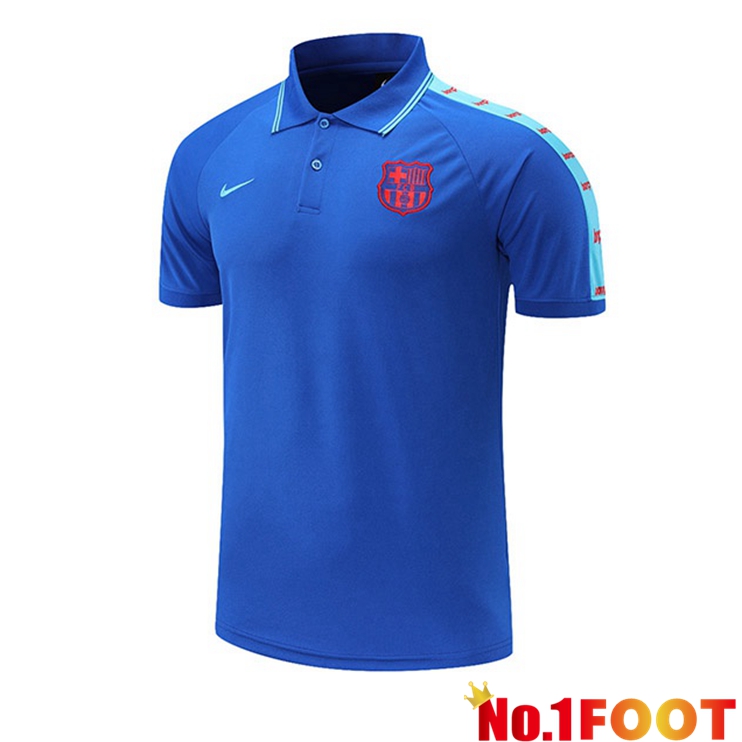 FC Barcelona Polo Shirt Blue 2021/2022