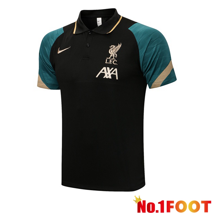 FC Liverpool Polo Shirt Black 2021/2022