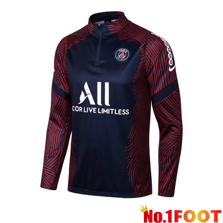 Paris PSG Training Sweatshirt Blue Royal 2021/2022