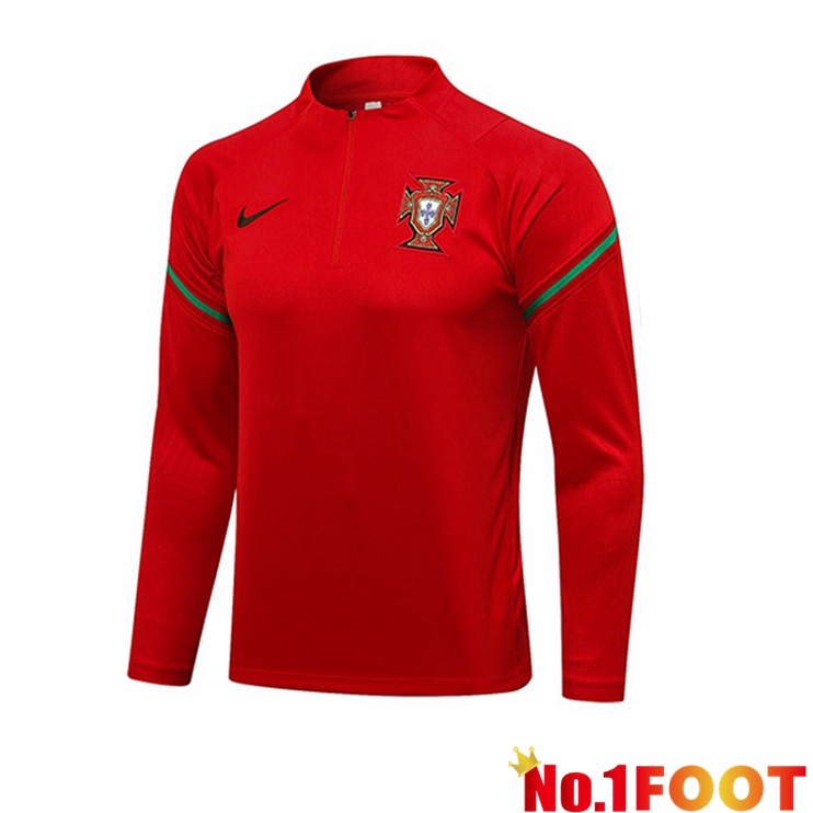 Portugal Training Sweatshirt Red 2021/2022