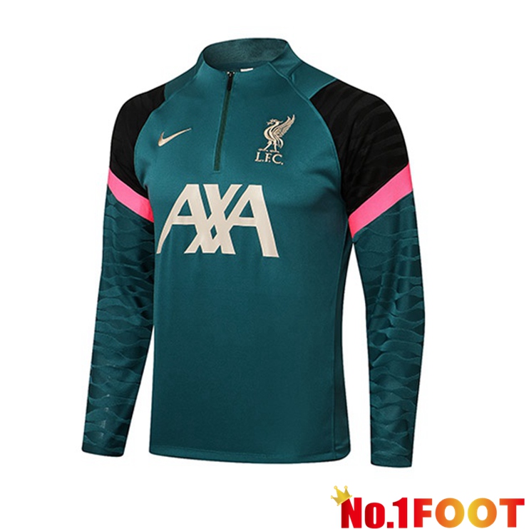 FC Liverpool Training Sweatshirt Green 2021/2022