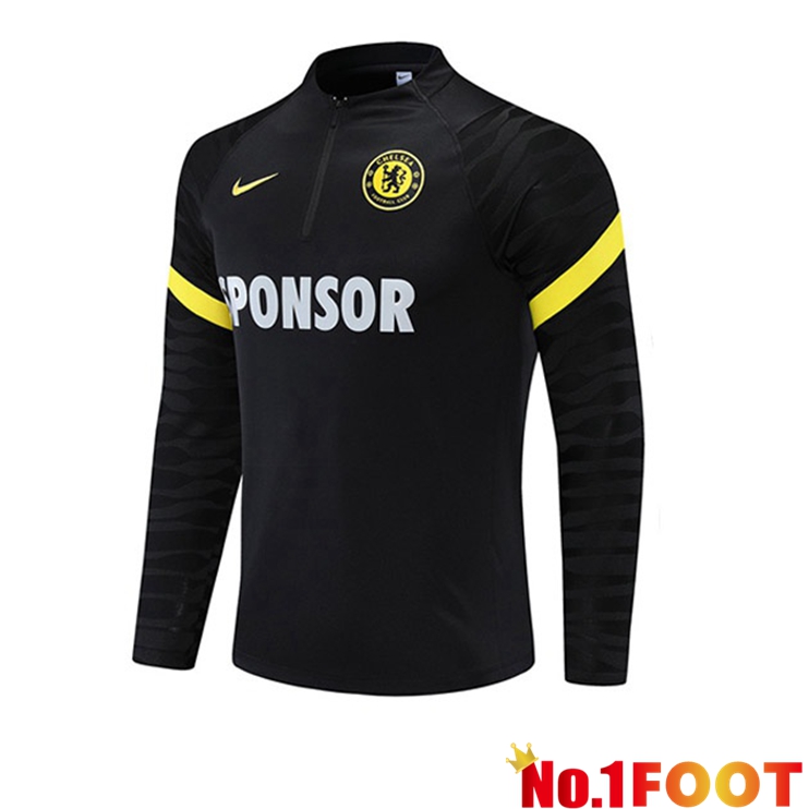 FC Chelsea Training Sweatshirt Black 2021/2022