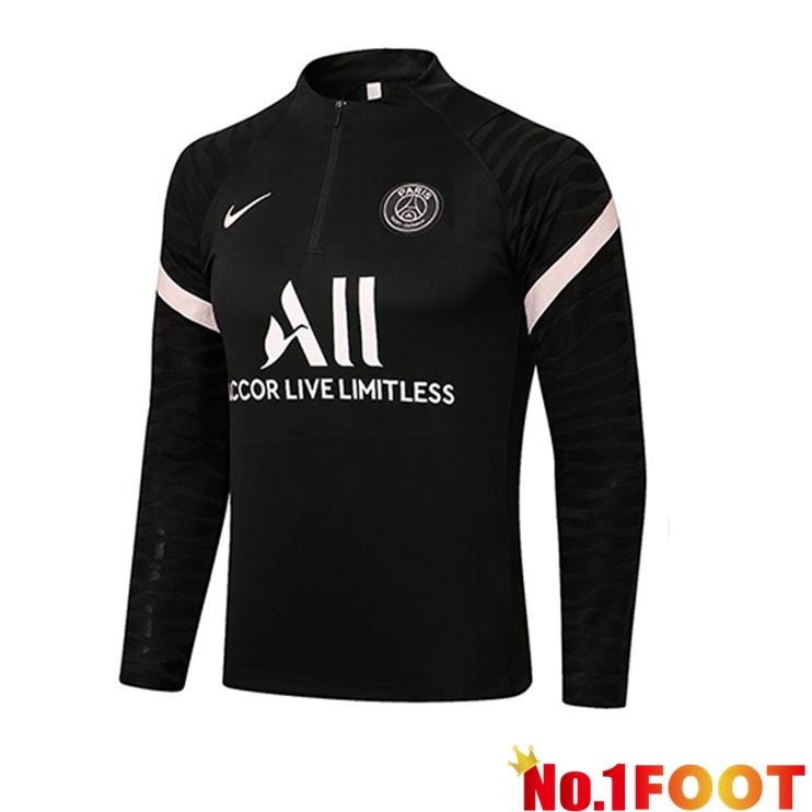 Paris PSG Training Sweatshirt Black 2021/2022