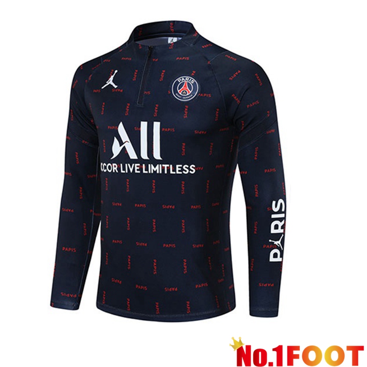 Jordan PSG Training Sweatshirt Blue Royal 2021/2022