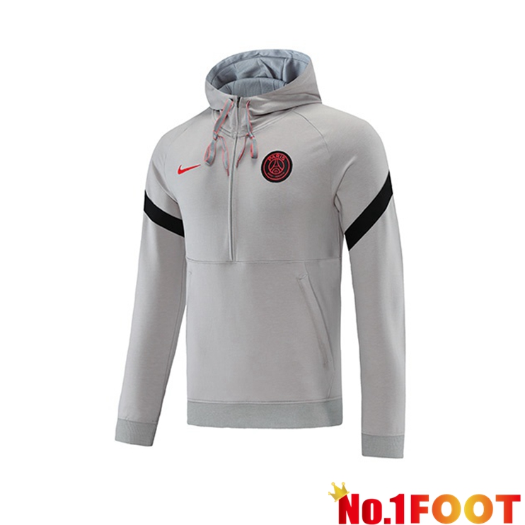 Paris PSG Training Sweatshirt Grey 2021/2022