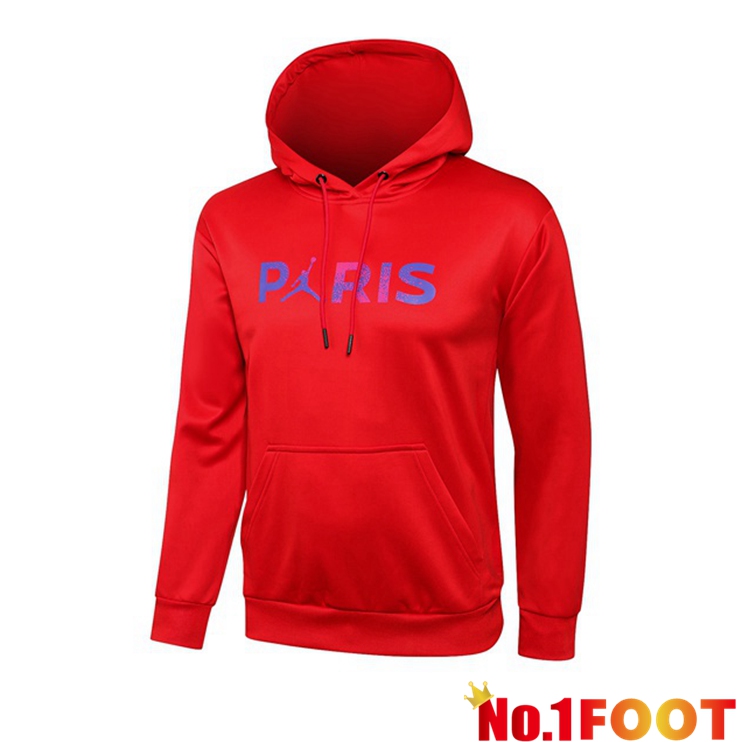 Paris PSG Jordan Training Sweatshirt Red 2021/2022