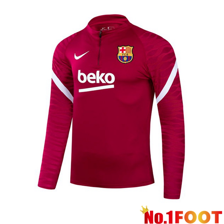 FC Barcelona Training Sweatshirt Red 2021/2022