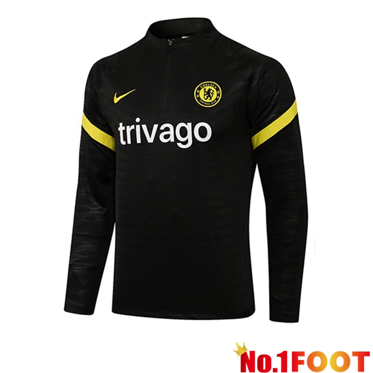 FC Chelsea Training Sweatshirt Black 2021/2022